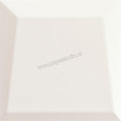  La Fabbrica Ava Up White 10x10 cm Decor Lingotto Mat 3D Matte 192021 | 443615