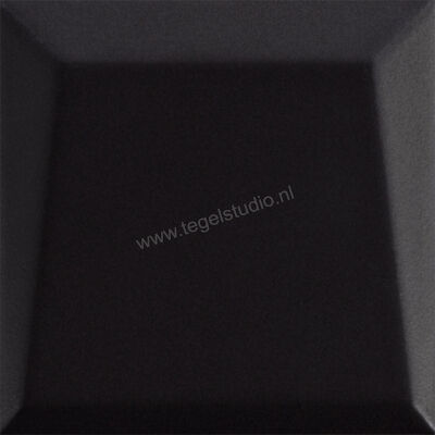  La Fabbrica Ava Up Black 10x10 cm Decor Lingotto Glanzend 3D Glossy 192032 | 443618