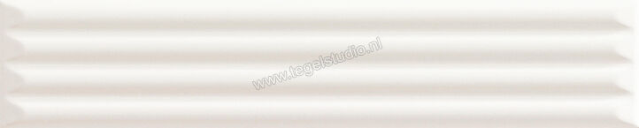  La Fabbrica Ava Up White 5x25 cm Decor Cannettato Glanzend 3D Glossy 192131 | 443720