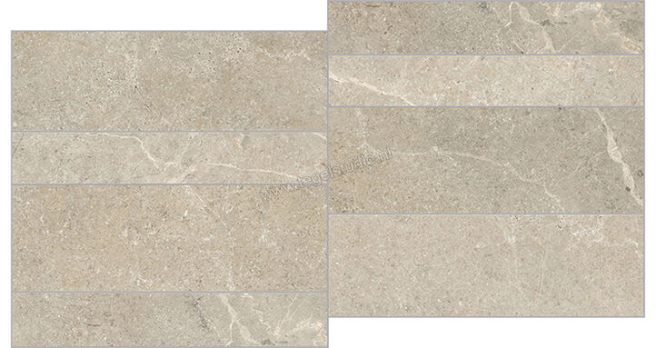  La Fabbrica Ava Noble Stone Beige 30x60 cm Muretto Mat Vlak Naturale 199123 | 445085