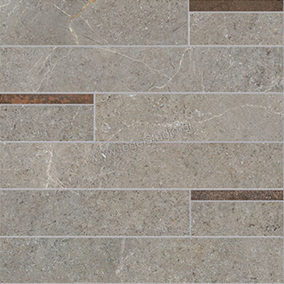  La Fabbrica Ava Noble Stone Taupe 30x30 cm Mozaiek Modulo Mat Vlak Naturale 199135 | 445106