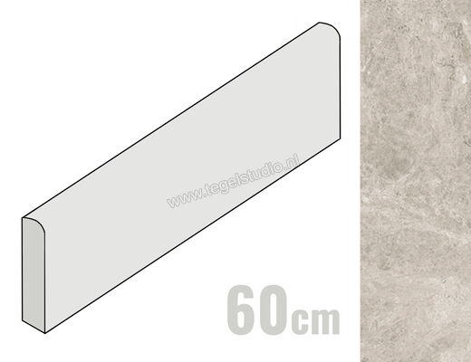  Ceramiche Caesar Haven Shale 7.2x60 cm Plint Mat Vlak Naturale AIOC | 446881