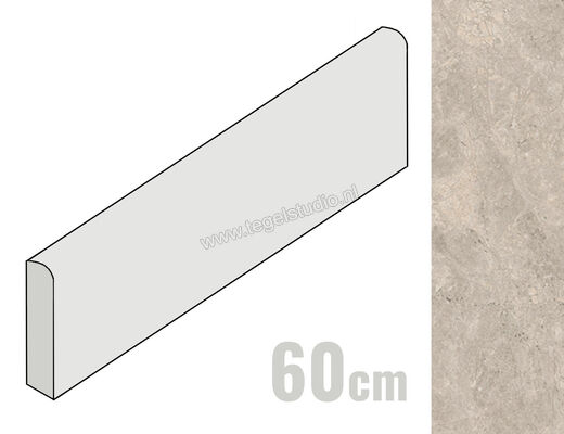  Ceramiche Caesar Haven Oat 7.2x60 cm Plint Mat Vlak Naturale AIOE | 446887