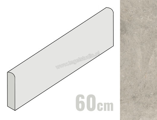  Ceramiche Caesar Haven Earth 7.2x60 cm Plint Mat Vlak Naturale AIOF | 446902