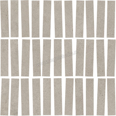 Ragno Solida Grigio 31x31 cm Mozaiek Stick Mat Vlak Naturale RDJH | 448340