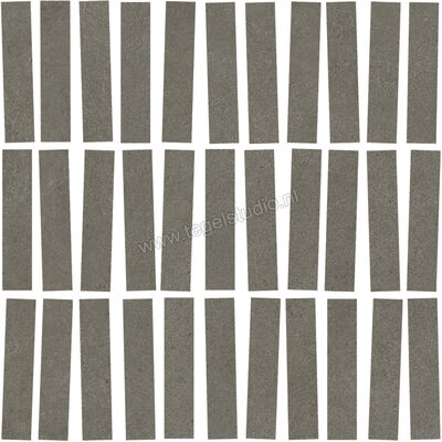  Ragno Solida Cemento 31x31 cm Mozaiek Stick Mat Vlak Naturale RDJF | 448346