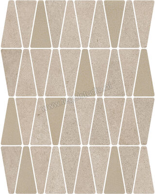  Ragno Solida Corda 30.5x38.5 cm Mozaiek Murrina Mat Vlak Naturale RDJK | 448715