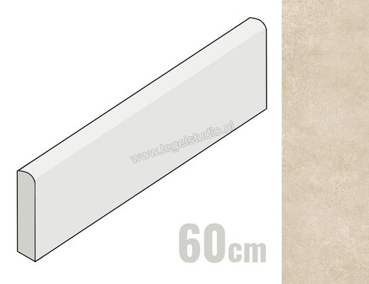  Mirage Glocal Slight 7.2x60 cm Plint Mat Gestructureerd Spazzolato MRBSX9 | 451211