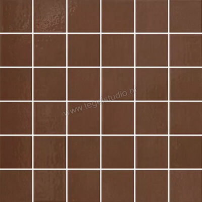  Mirage Glocal Mosaico brown 30x30 cm Mozaiek Glanzend Vlak MRBTB0 | 451304