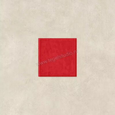  Mirage Glocal Ginger 15x15 cm Decor Cube Red Glanzend Vlak MRBTB8 | 451328