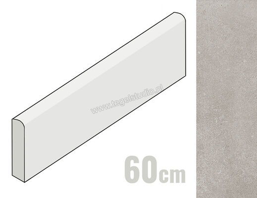  Mirage Glocal Perfect 7.2x60 cm Plint Mat Gestructureerd Spazzolato MRTS49 | 451763