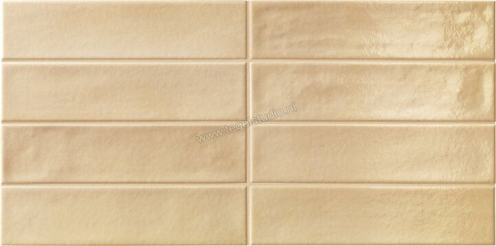  Faetano Ghiaccioli Vaniglia 6x25 cm Wandtegel Brick Glanzend Gestructureerd Naturale 62GH01BRI | 452072