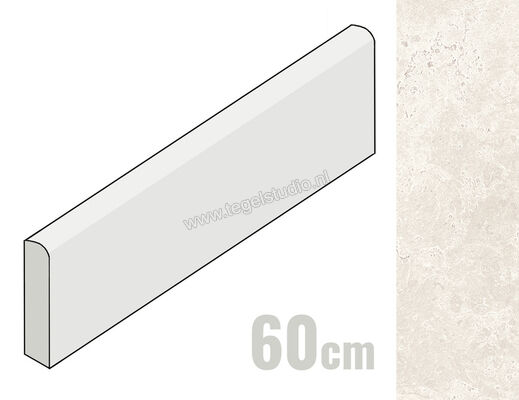  Sichenia Chantilly Blanc 6x60 cm Plint Mat Gestructureerd Naturale 0197911 | 452984