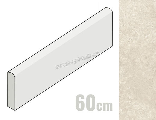  Sichenia Chantilly Creme 6x60 cm Plint Mat Gestructureerd Naturale 0197912 | 452987