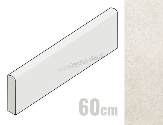  Sichenia Chantilly Melange 6x60 cm Plint Mat Gestructureerd Naturale 0197914 | 452993