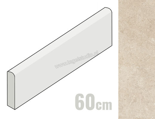  Sichenia Chantilly Melange De Nuit 6x60 cm Plint Mat Gestructureerd Naturale 0197915 | 452996
