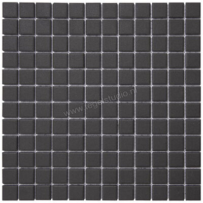  Aquacolor Porcelain Antracite UG 30x30 cm Vloertegel / Wandtegel 2.3x2.3cm AQUA139 | 453045