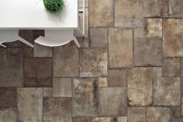 Fioranese Heritage Walnut 40.8x61.4 cm Vloertegel / Wandtegel Mat Vlak Naturale HE468 | 453574
