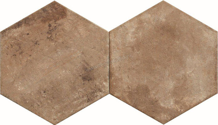  Fioranese Heritage Beige 34.5x40 cm Vloertegel / Wandtegel Exagona Mat Vlak Naturale HE202EX | 453637