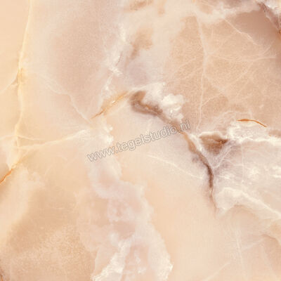  Fioranese Unica Misty Rose 89x89 cm Vloertegel / Wandtegel Glanzend Vlak Levigato UI904LR | 453787