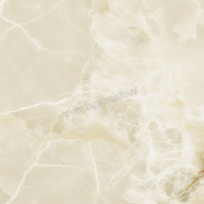  Fioranese Unica Crystal White 60x60 cm Vloertegel / Wandtegel Glanzend Vlak Levigato UI609LR | 453856
