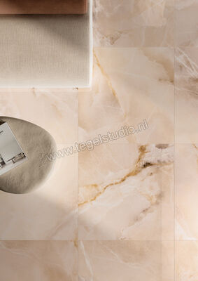  Fioranese Unica Misty Rose 60x60 cm Vloertegel / Wandtegel Glanzend Vlak Levigato UI604LR | 453874