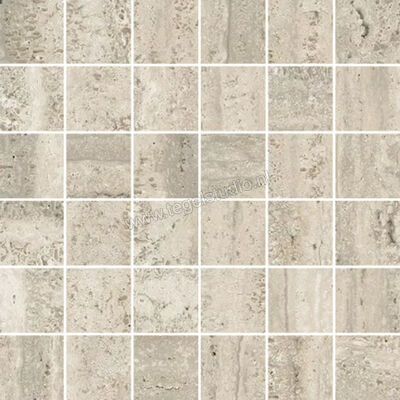  Mirage Elysian Travertino light 30x30 cm Mozaiek Mat Vlak Naturale MRBAU2 | 454273