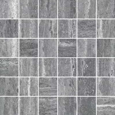  Mirage Elysian Travertino dark 30x30 cm Mozaiek Mat Vlak Naturale MRBAU4 | 454279