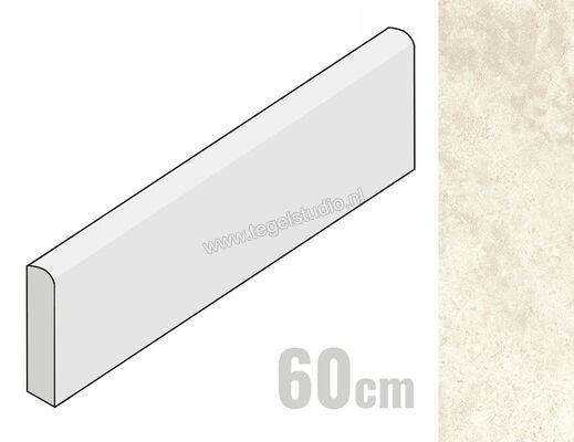  Mirage Elysian Mediterranea 7.2x60 cm Plint Mat Vlak Naturale MRBAW9 | 454306