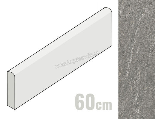  Mirage Elysian Saastal 7.2x60 cm Plint Mat Vlak Naturale MRBAX3 | 454318