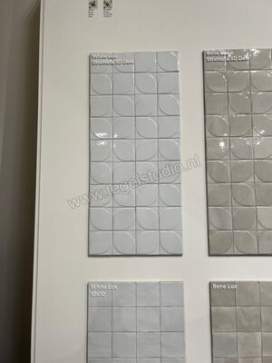  Marazzi Lume White 10x10 cm Decor 3D Dew Glanzend Gestructureerd Lux MQ87 | 454588