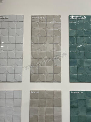  Marazzi Lume Bone 10x10 cm Decor 3D Dew Glanzend Gestructureerd Lux MQ82 | 454627