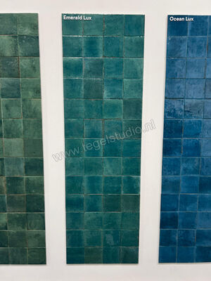  Marazzi Lume Emerald 10x10 cm Decor Glanzend Gestructureerd Lux MQ81 | 454633