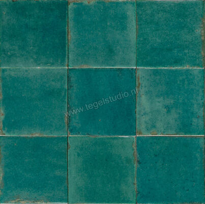  Marazzi Lume Emerald 10x10 cm Decor Glanzend Gestructureerd Lux MQ81 | 454639
