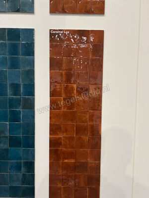  Marazzi Lume Caramel 10x10 cm Decor Glanzend Gestructureerd Lux MQ7Z | 454654