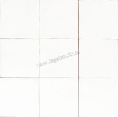  Marazzi Lume White 10x10 cm Decor Glanzend Gestructureerd Lux MQ7X | 454678