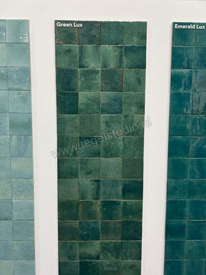  Marazzi Lume Green 10x10 cm Decor Glanzend Gestructureerd Lux MQ7W | 454681