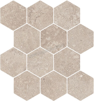  NovaBell Dusk Haze 30x34 cm Vloertegel / Wandtegel Hexagon Mat Vlak Naturale DSK117N | 455371