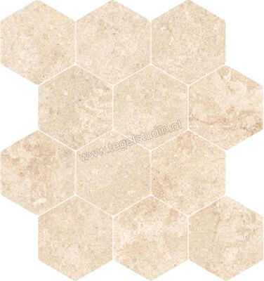  NovaBell Dusk Dune 30x34 cm Vloertegel / Wandtegel Hexagon Mat Vlak Naturale DSK447N | 455506