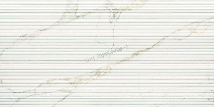  NovaBell Atelier Calacatta Grey 60x120 cm Wandtegel Ribbed Mat Gestructureerd Naturale ATL35RT | 455803