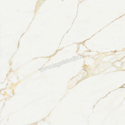  NovaBell Atelier Calacatta Gold 120x120 cm Vloertegel / Wandtegel Mat Gestructureerd Naturale ATL184RT | 456076