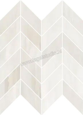  NovaBell Atelier Crystal Dolomia 30x30 cm Decor Chevron Glanzend Gestructureerd Gepolijst ATL223L | 456118