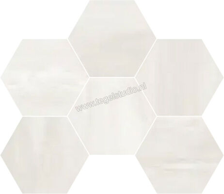  NovaBell Atelier Crystal Dolomia 29.3x38 cm Decor Hexagon Glanzend Gestructureerd Gepolijst ATL228L | 456133