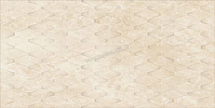  NovaBell Thermae Honey 60x120 cm Wandtegel Struttura Mat Gestructureerd Naturale TRM45RT | 456523