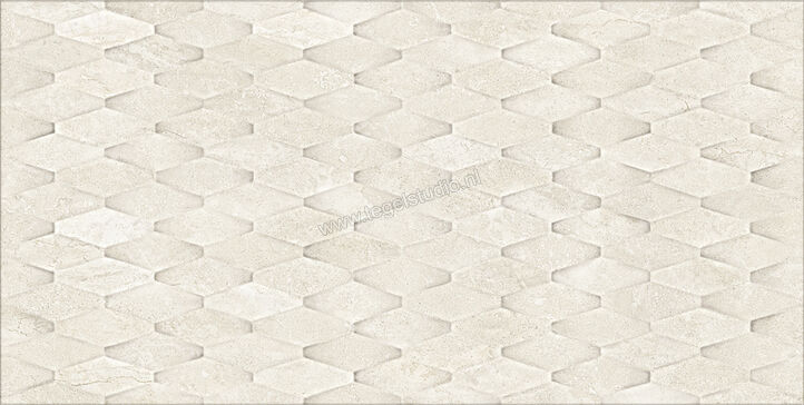  NovaBell Thermae Milk 60x120 cm Wandtegel Struttura Mat Gestructureerd Naturale TRM85RT | 456577