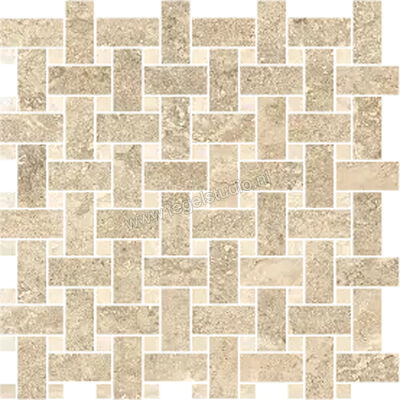  NovaBell Thermae Caramel 30x30 cm Mozaiek Trama Mat Gestructureerd Naturale TRM338N | 456730