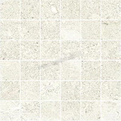  NovaBell Thermae Milk 30x30 cm Mozaiek 5x5 Mat Gestructureerd Naturale TRM885N | 456787