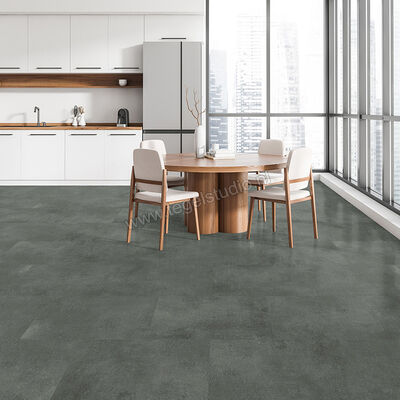  Parquetvinyl Caldera PVC Betonstructuur Rigid Click Tegel 81x40,5cm CAL 4025 | 459961