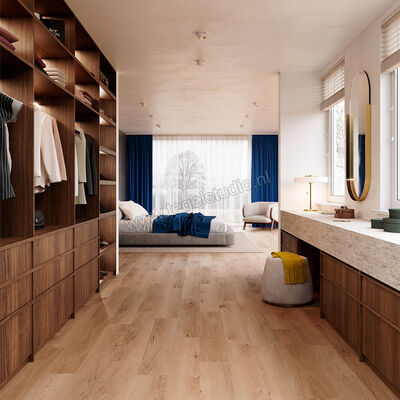  Parquetvinyl Tarn PVC Diepe houtstructuur Rigid Click Plank 121,3x17,6cm TAR 800 IB | 460282