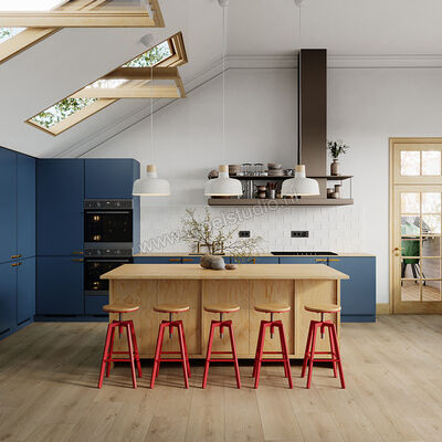  Parquetvinyl Tigris PVC Synchrone houtstructuur Dryback Plank 121,92x22,86cm TIG DB 5758 | 460393